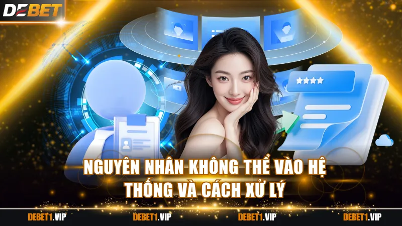 Nguyên nhân không thể vào hệ thống và cách xử lý